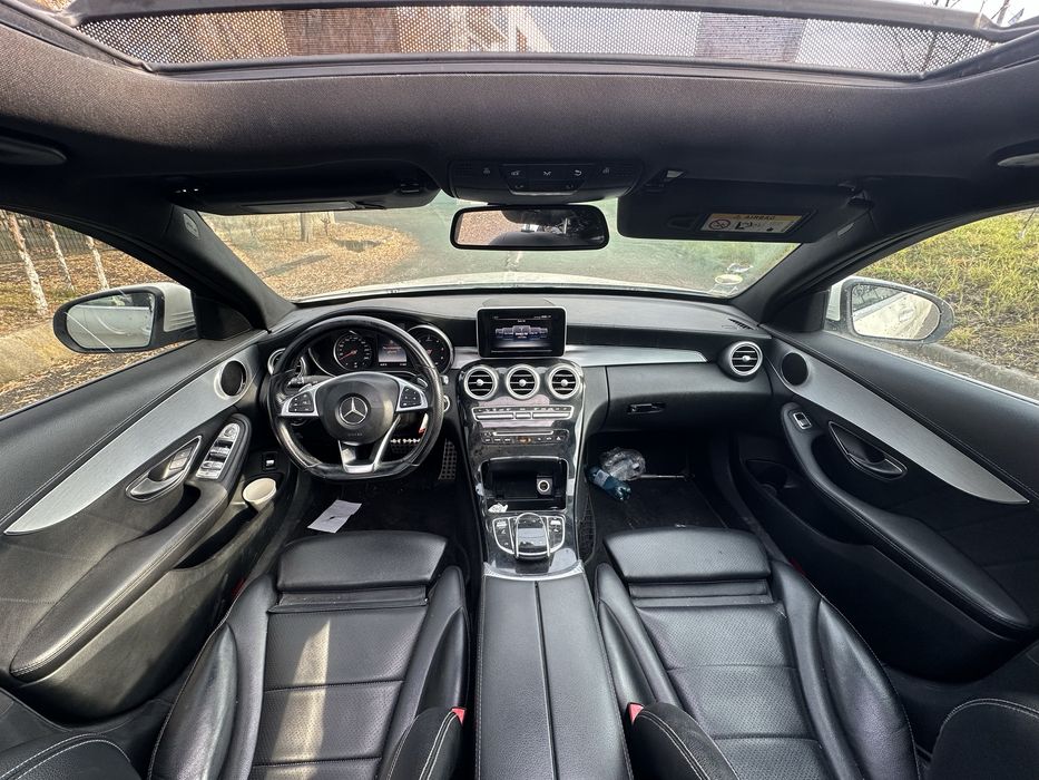 Mercedes C class avariat lovit