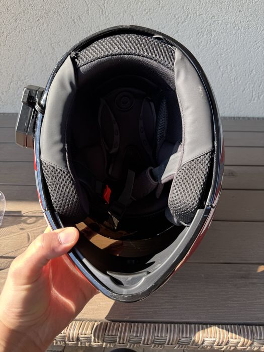 Casca moto flip up Heromind + intercom , marimea XL , NOU