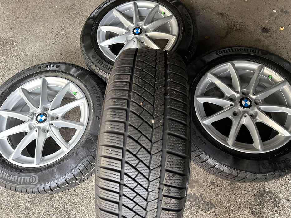 Roti originale bmw seria 2 f45 f46 205/60/16 Continental de iarna