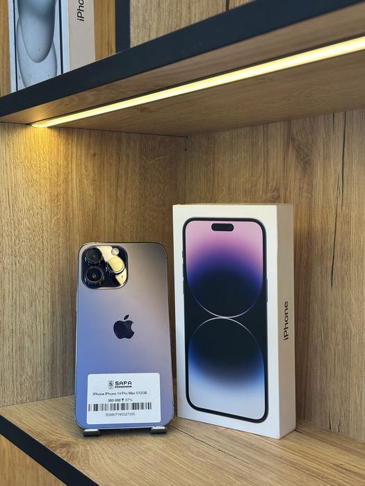 iphone 14 pro max 512gb purple    |    Sapa Smartphone