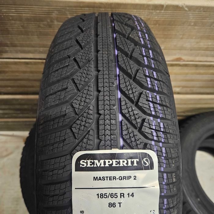 2 Нови зимни гуми 185/65R14 Semperit Master-Grip 2 86T DOT2025