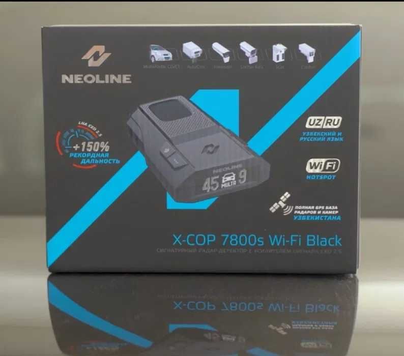 NEOLINE X-COP 7800s Wi-Fi Black