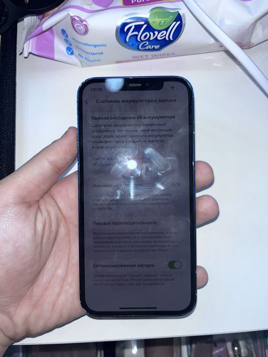 iPhone 12 обычный 128гб 78% акумулятор