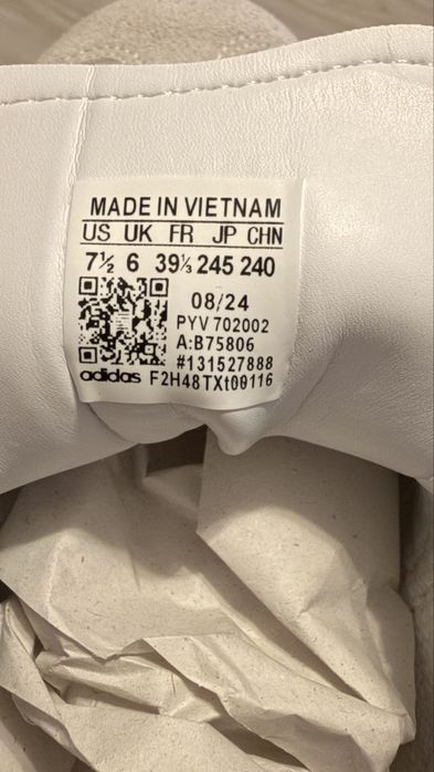 Adidas Samba OG - Marimea 39 1/3 (EU) - Noi, cu eticheta