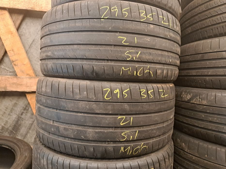 Set anvelope 315/30 R22 cu 295/35/21 Michelin cu steluța BMW X5,X6