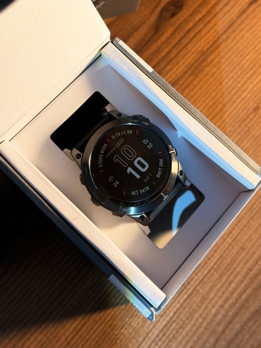 Garmin Fenix 7X Pro Sapphire Solar — 37 дней без зарядки! Новый