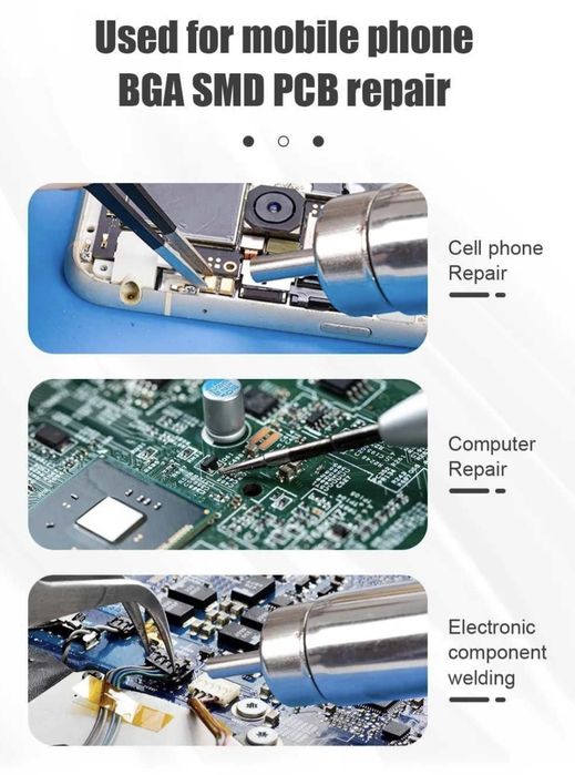 Поялна станция с лед дисплей