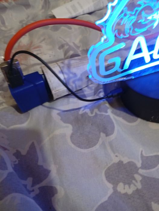 Creative 3d visualization lamp