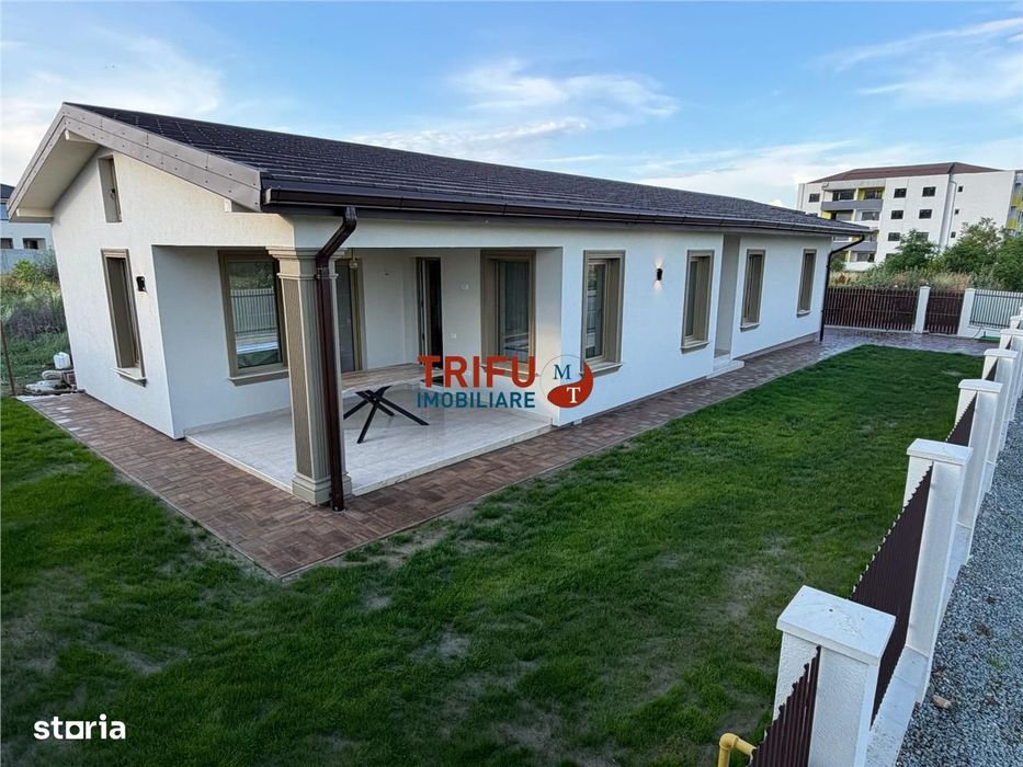 Casă nouă, complet mobilată, disponibilă imediat