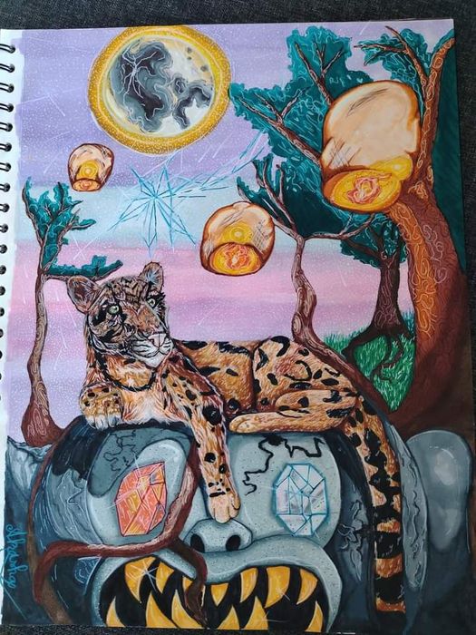 Postere cu tematica trippy, naturala si fantasy. Marime A4