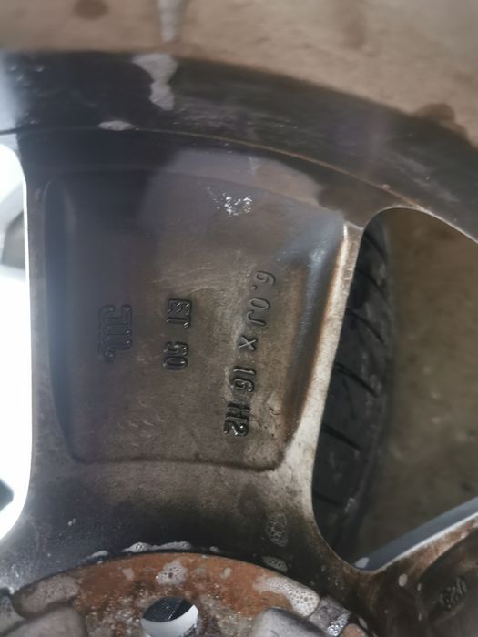 Jante R16 Originale VW 5x112 cu cauciucuri de vară