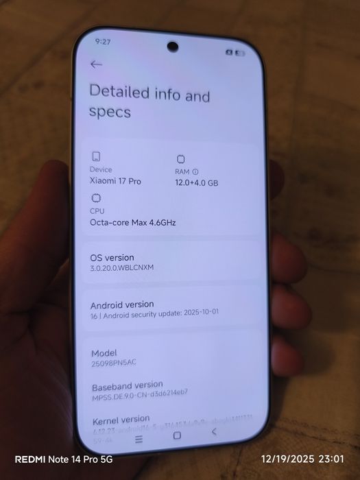 Xiaomi 17 Pro , Leica