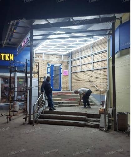 LED sotali yoritish o‘rnatish va hisob-kitob(barbershop/detailing/STO)