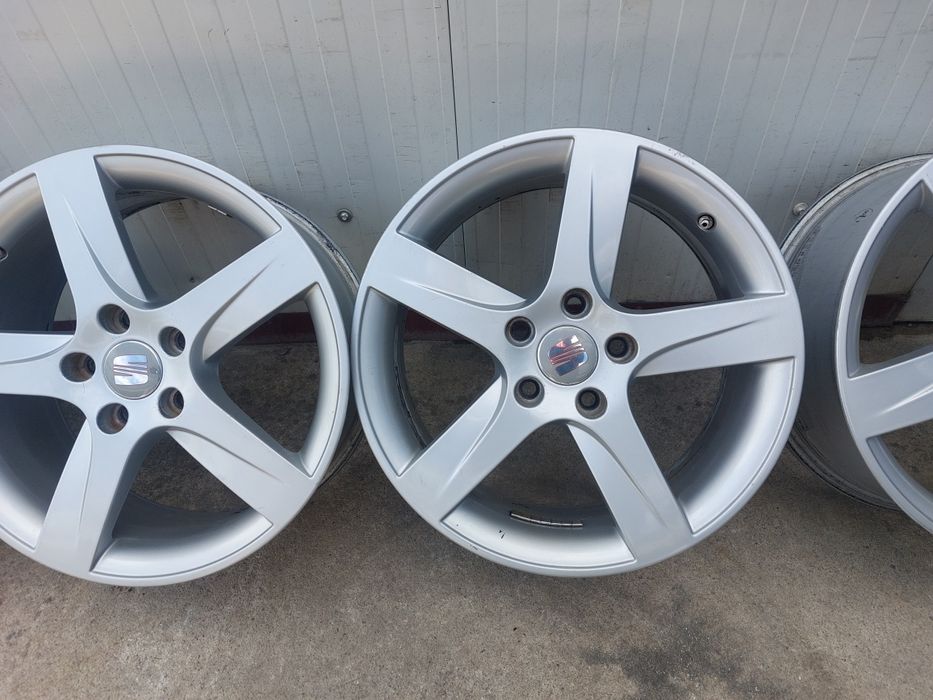 Set jante din aluminiu originale r17 / Seat Vw Audi Skoda / 5x112