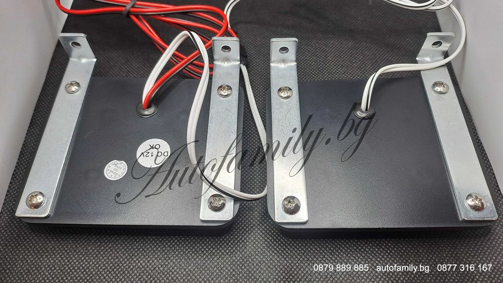 LED Мощни лампи 24W Линейка НСО СОТ син/червен за решетка Декоративи