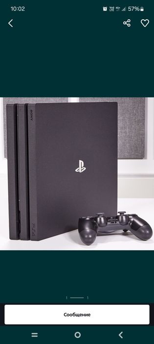 Playstation 4 pro 1Tb состояние отличное