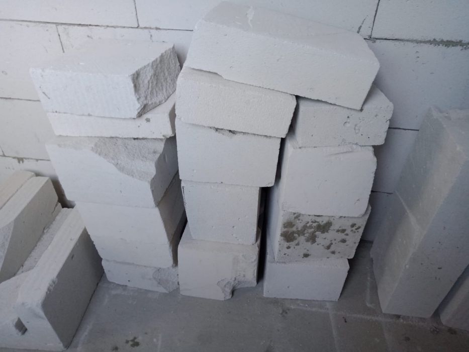 Газоблоки половинки