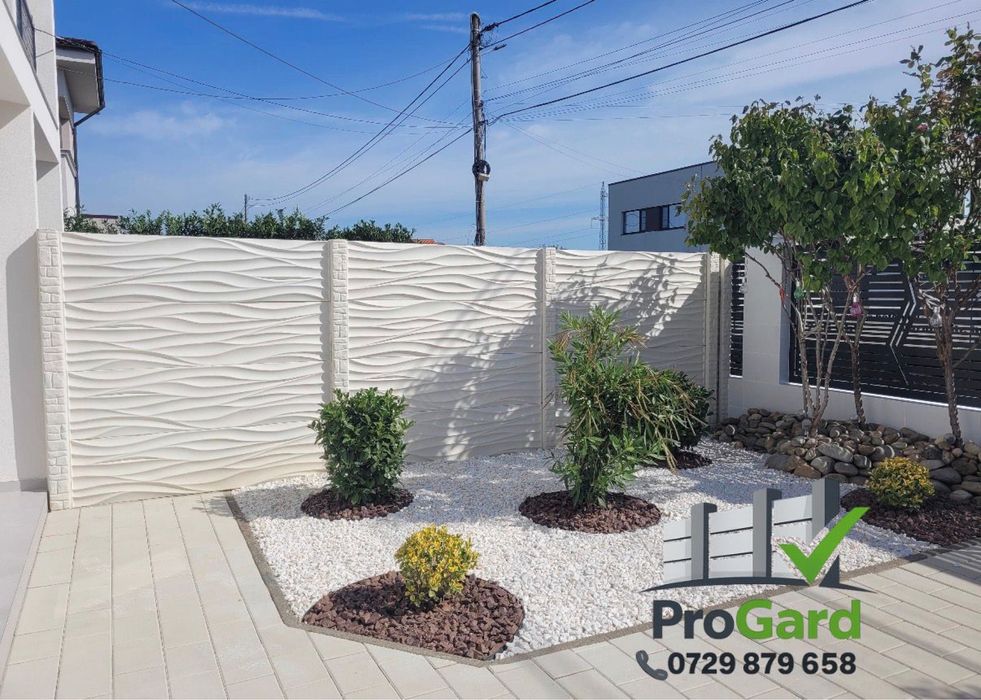 gard din placi si garduri de beton