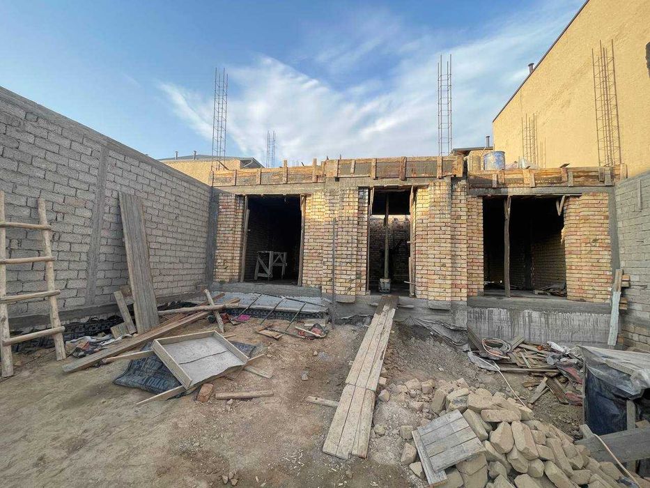 Назарбекда 1.8 сўтих Участка Подвал, 1-Қават, 2-Қават коробка сотилади