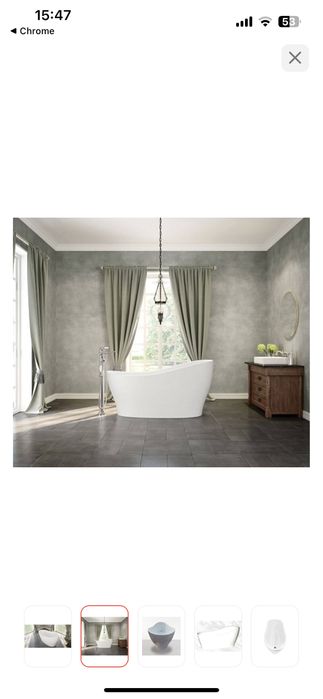 Ванна отдельностоящая