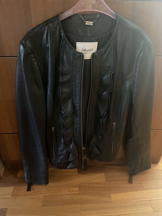 Кожено яке Blumarine