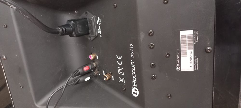 Subwoofer activ BOSTON Acoustics vps 210