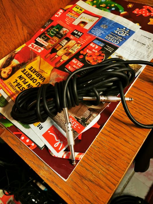 Cabluri Jak Jak pt instrumente Muzicale și pedale Sustine