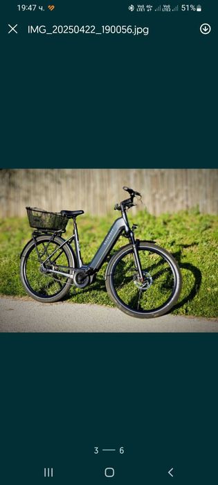 Електрически велосипед