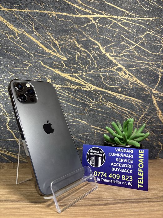 Iphone 12 Pro/ 128 GB/Garantie 2Ani Centrul de Telefoane/Rate