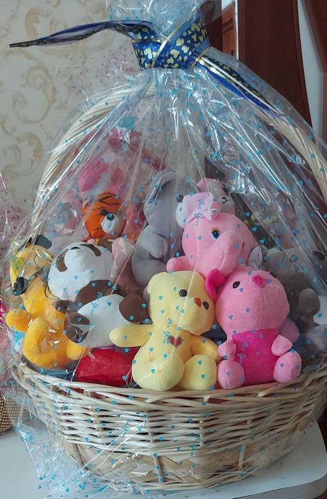 Готовые қоржыны c игрушками