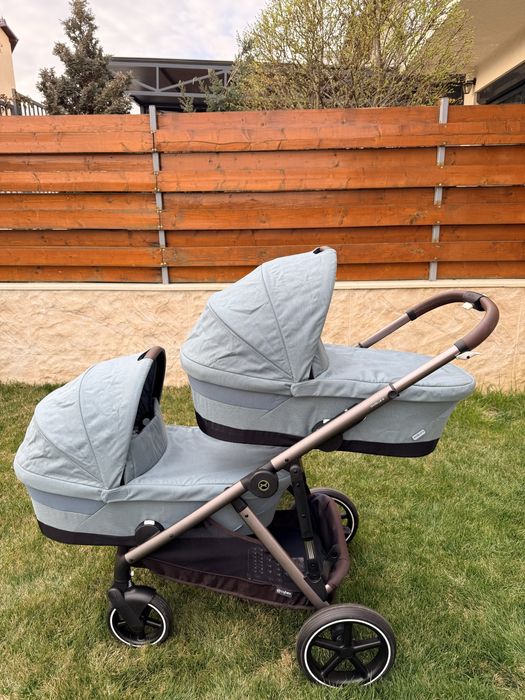 Carucior gemeni Cybex Gazelle S  - stare excelenta, set complet