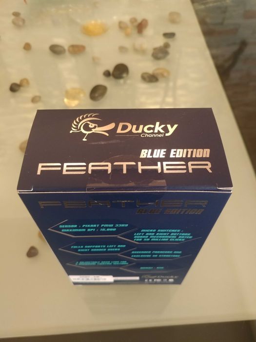 Нови Ducky Feather Gaming Mouse, ARGB