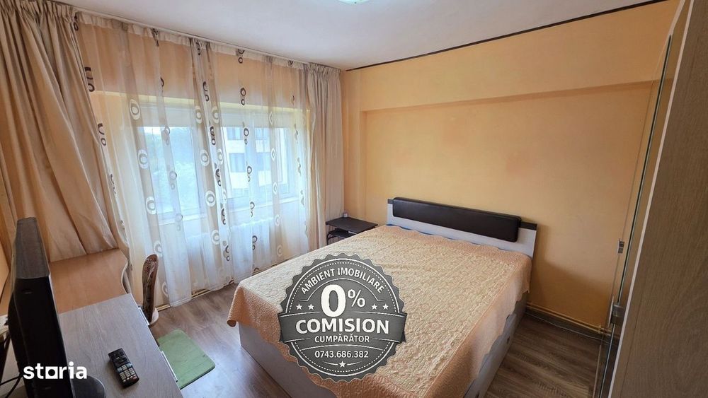 Apartament cu 4 camere, SC -133 mp, etaj 3, VASLUI - zona TRAIAN - ITM