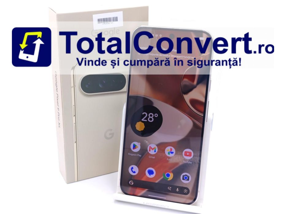 Google Pixel 9 Pro XL 128GB Porcelain 16GB, Garantie 24 luni | #D94536