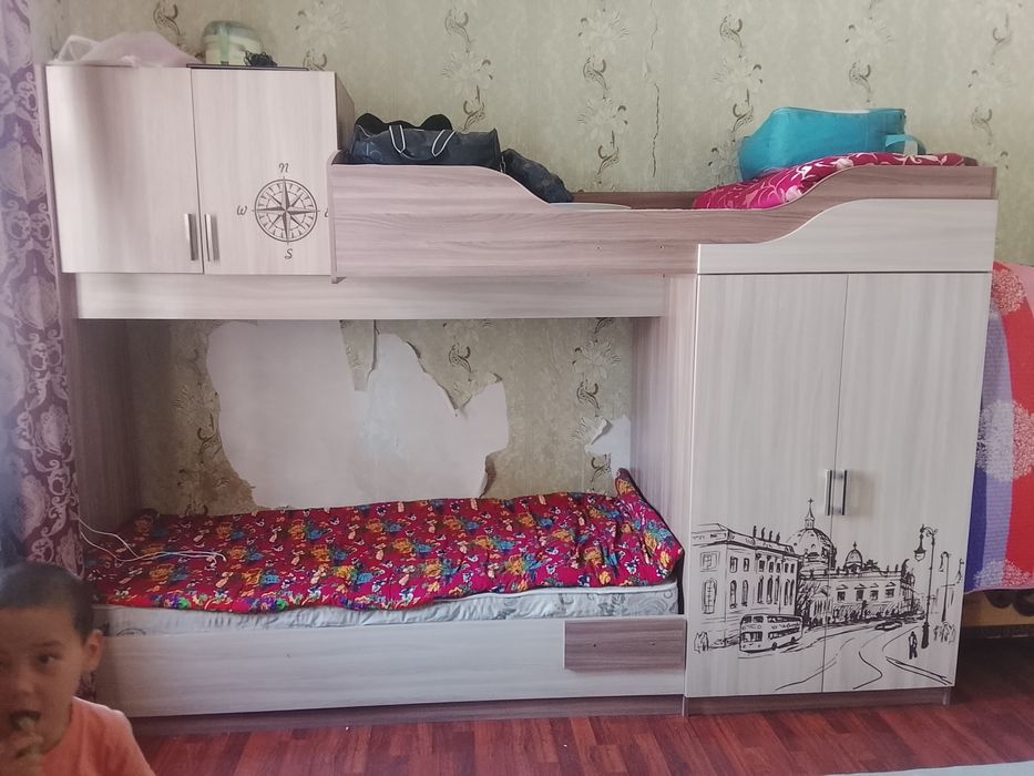 Мебель двух ярусный детский кровать