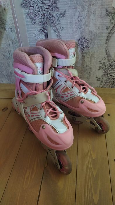 Продам ролики с полной защитой (размер 38–41)