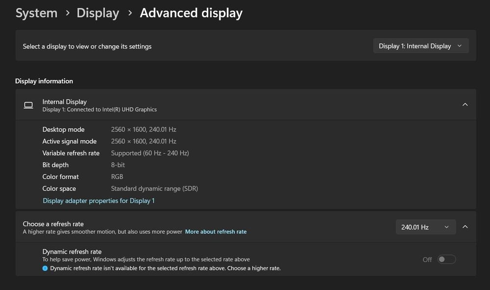 Razer Blade 16 - Intel I9 13 Gen, RTX 4070, 32GB DDR5, 4K 240Hz