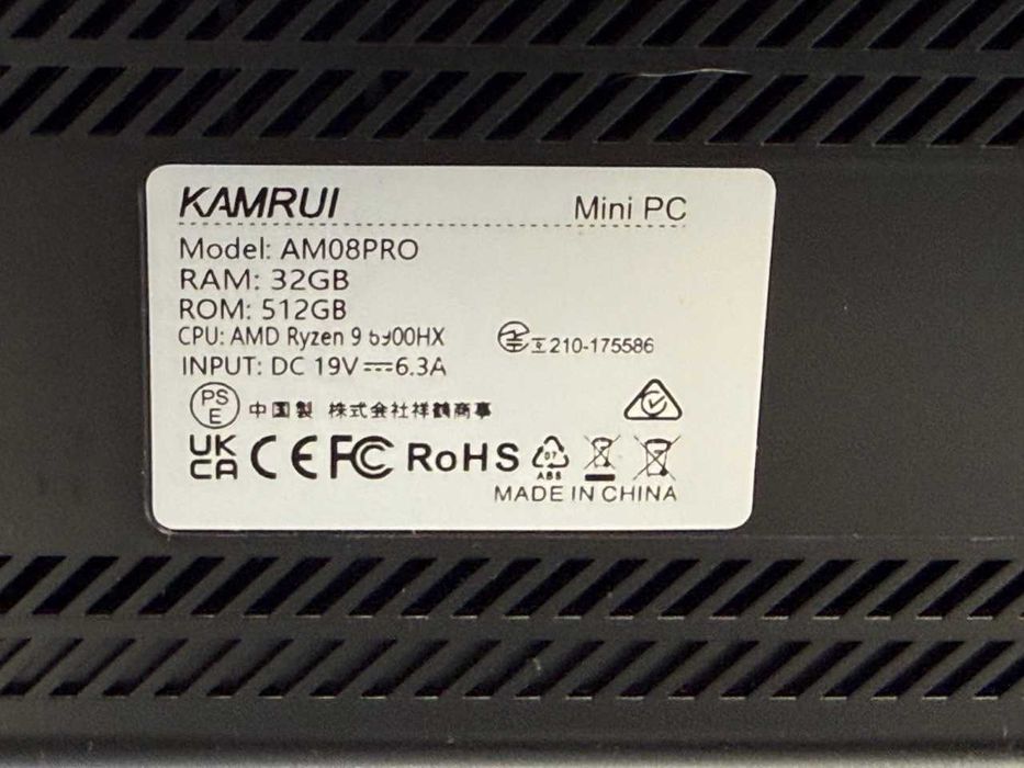 MiNi PC ACEMAGICIAN AM08 Pro AMD Ryzen 9 6900HX  озу32гб ssd 512