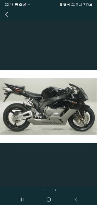 Honda cbr 1000 rr  2004 2005 piese