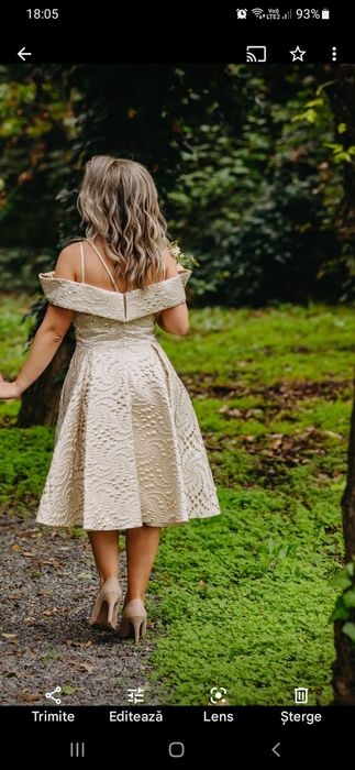 Rochie cununie civila