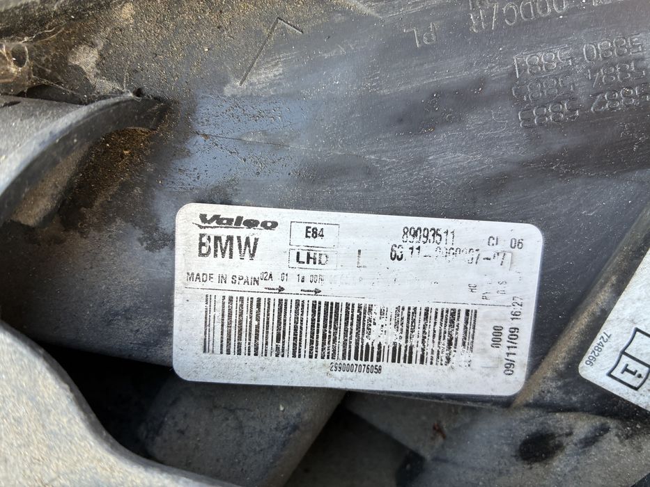 Far faruri bmw x1 e84 nonfacelift nfl bixenon