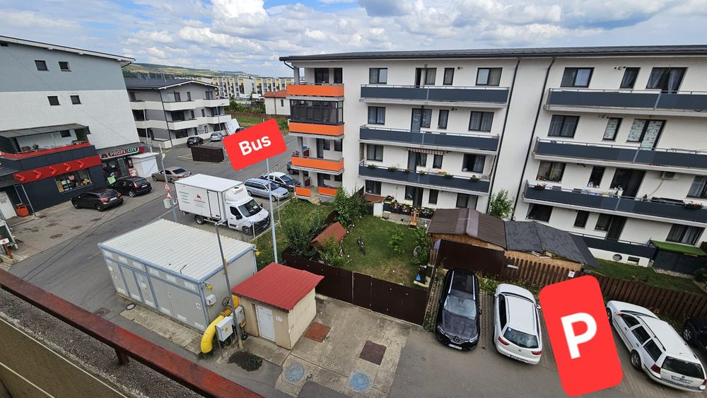 Apartament 2 camere, de inchiriat, parcare inclusă