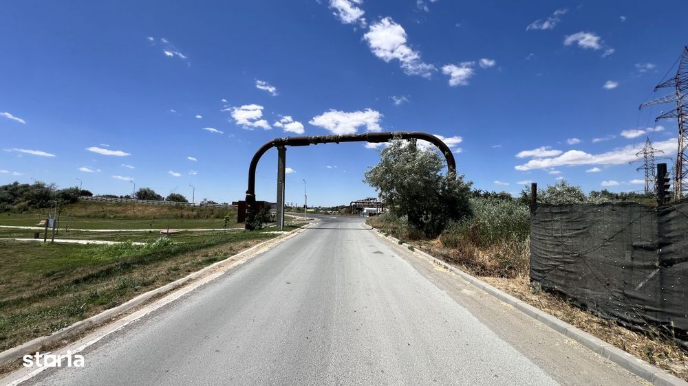 Teren pentru HALA 6.600 mp – POD Navodari, Ecluza – Rompetrol PORT