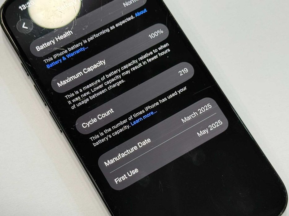 Apple iPhone 16 128GB- 100%BH