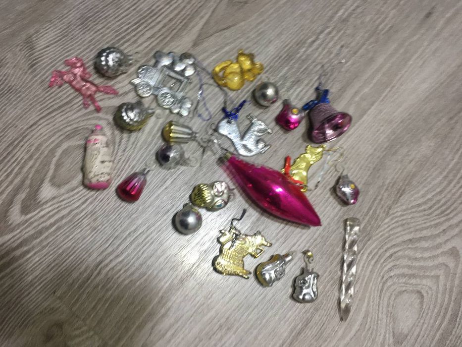 Ёлочные игрушки советского союза