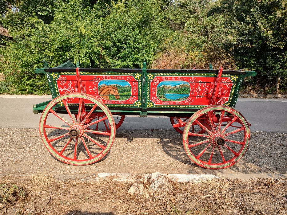 Рисувана конска каручка