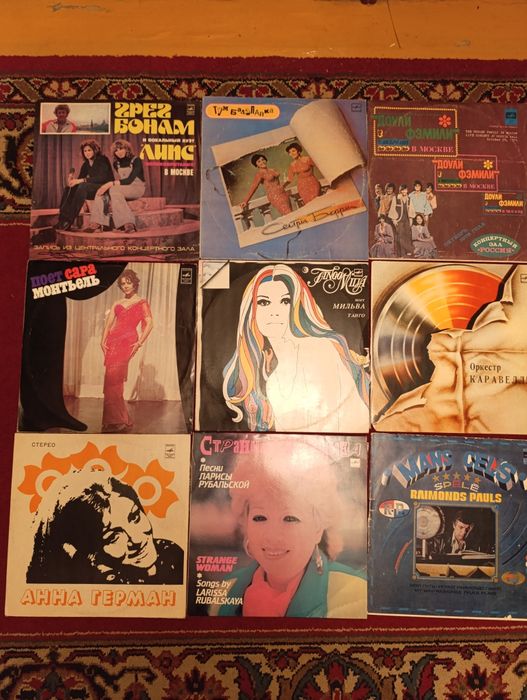 Виниловые пластинки.Поп,рок,диско.