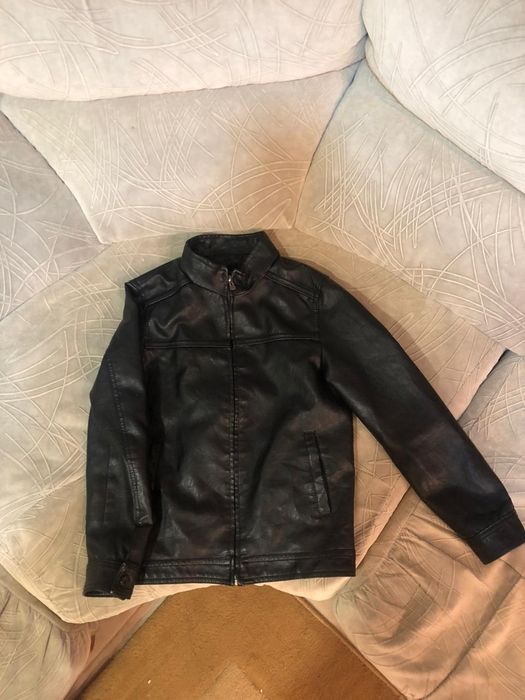 Детская кожаная куртка