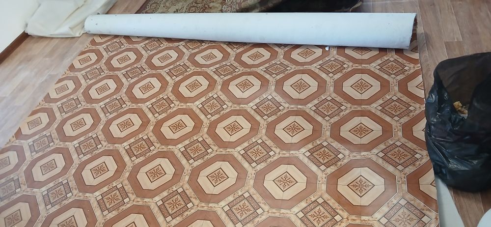 Продам бу линолиум дешево