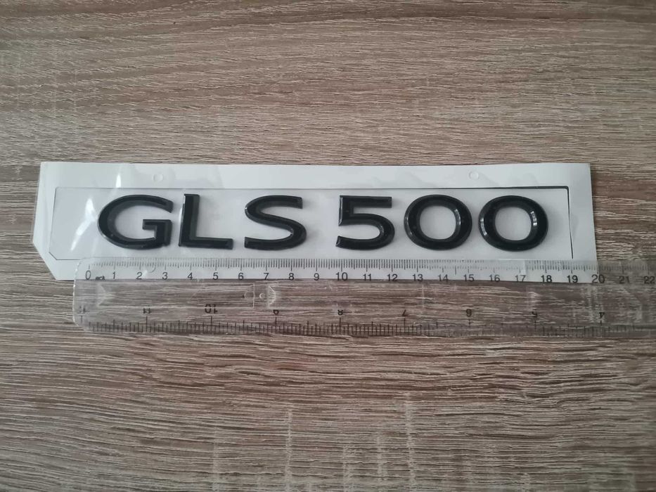 черен надпис нов стил Mercedes Benz GLS 500